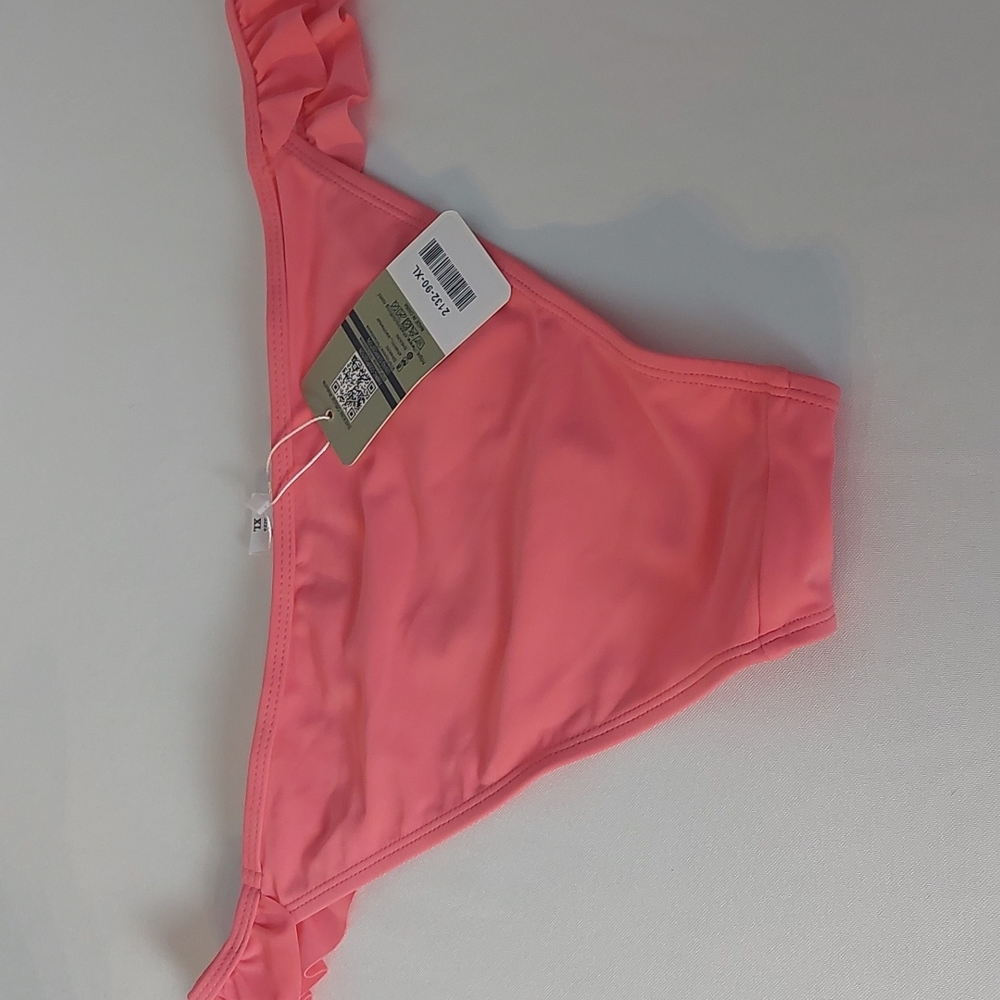 Shekini Womens pink Bikini Bottom size XL - Picture 5 of 7